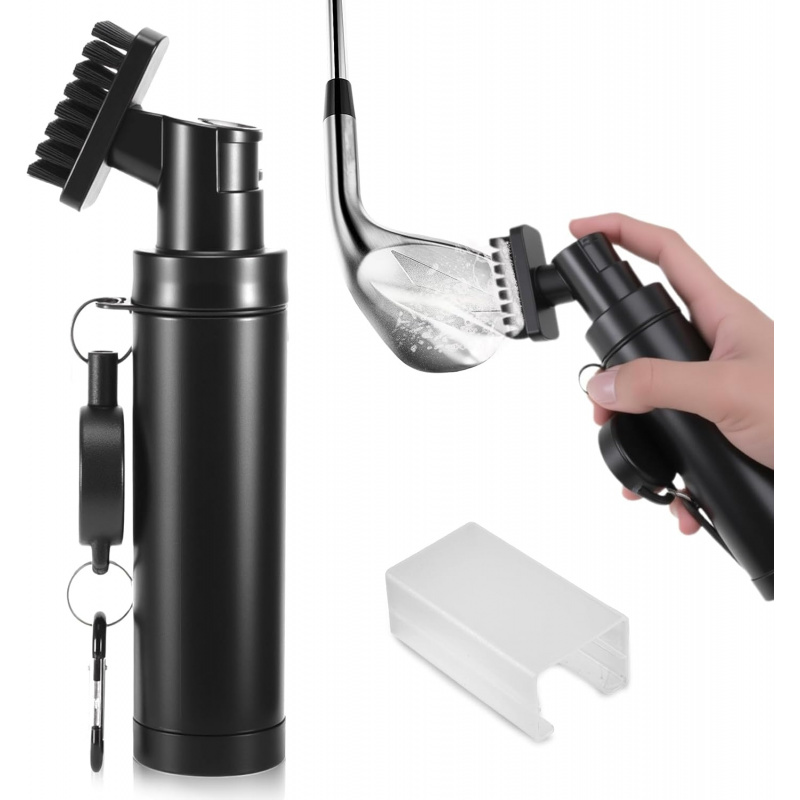 Men'S Accessories Best - Golf Club Brush Cleaner with Retainer