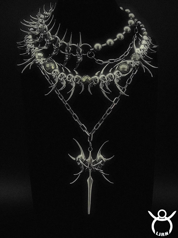 Men Accessories Chain - 2025 New Punk Necklace Silver Color