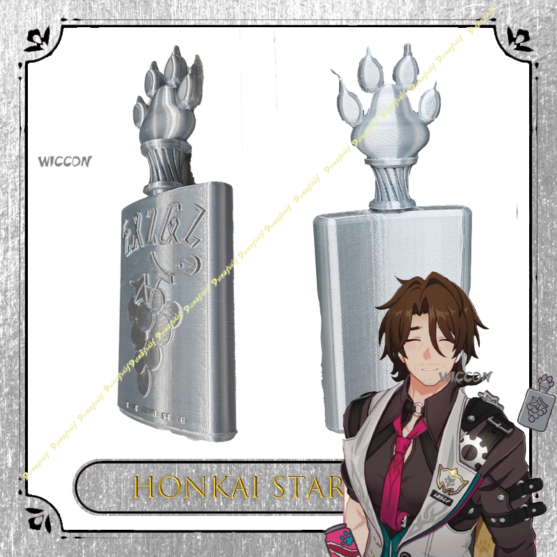 Men'S Suit Accessories - BHonkai Star Rail Gallagner Flask Cosplay