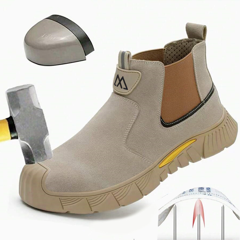 Men Accessories To Wear - Wear Resistant Durable Steel Toe Work