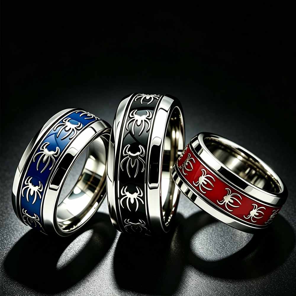 New Vintage Punk Spider Ring 3 - Men Accessories Wholesale review and price