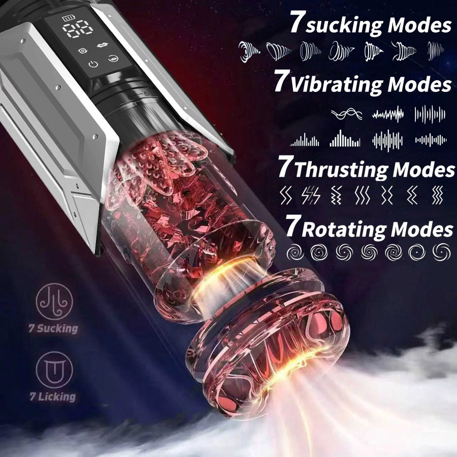 APP LED Automatic Male Masturb - Men'S Vegan Accessories review and price