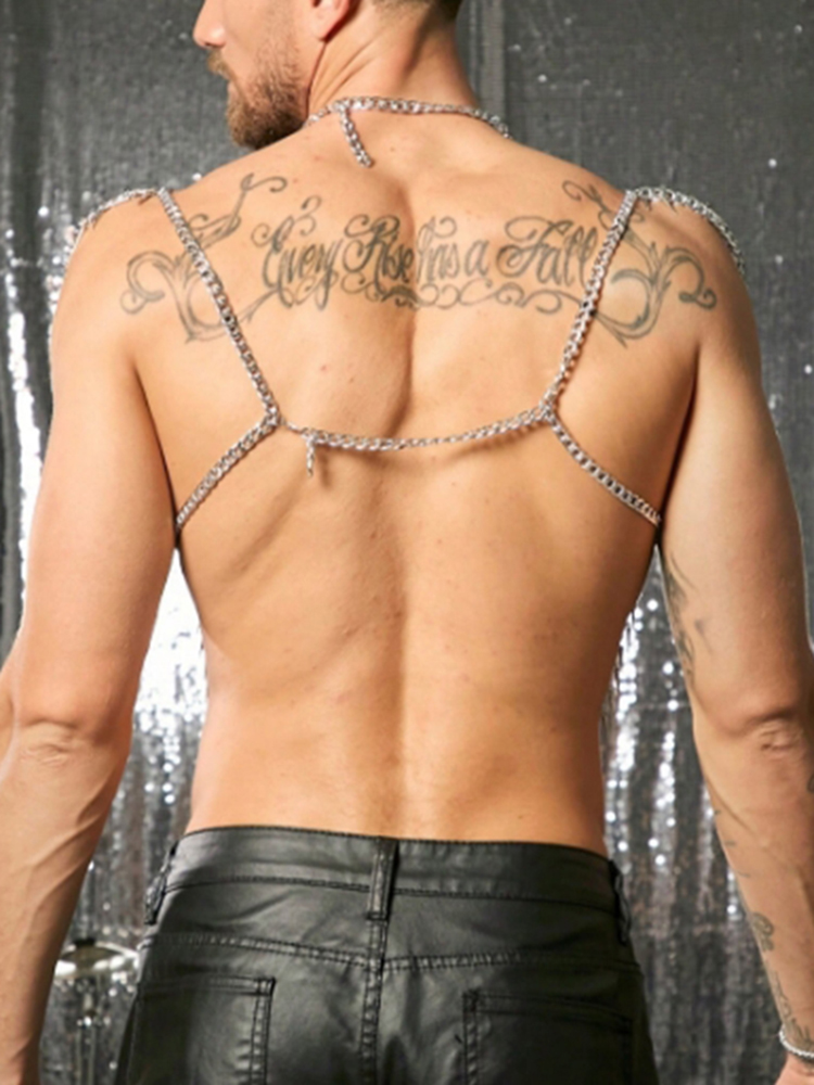 Tassels Chain Body Shoulder Se - Men Accessories To Wear review and price