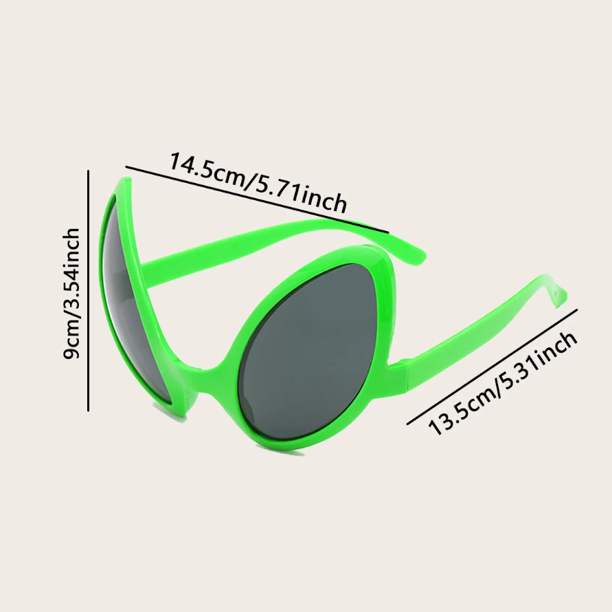 Green Alien Martian Quirky Sun - Men'S Vegan Accessories review and price
