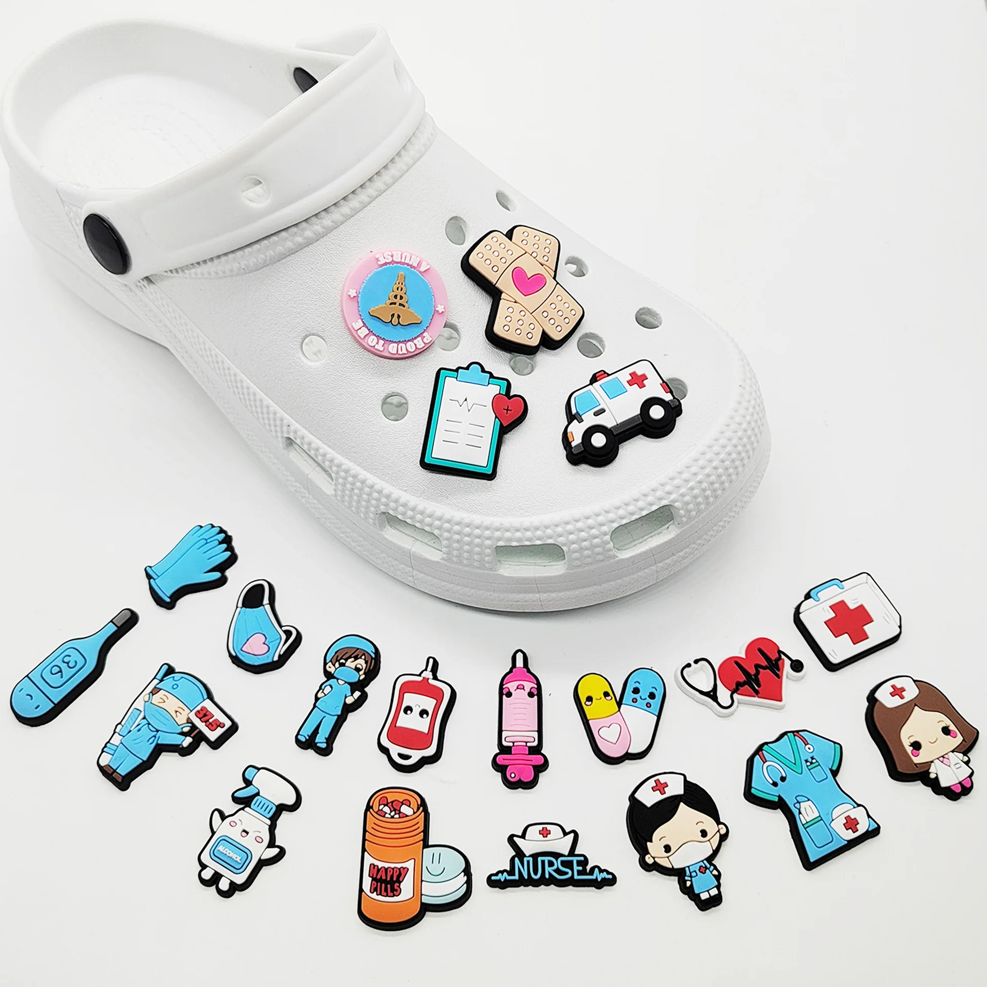 New 1pcs PVC Shoe Charms for C - Men'S Accessories Crocs review and price