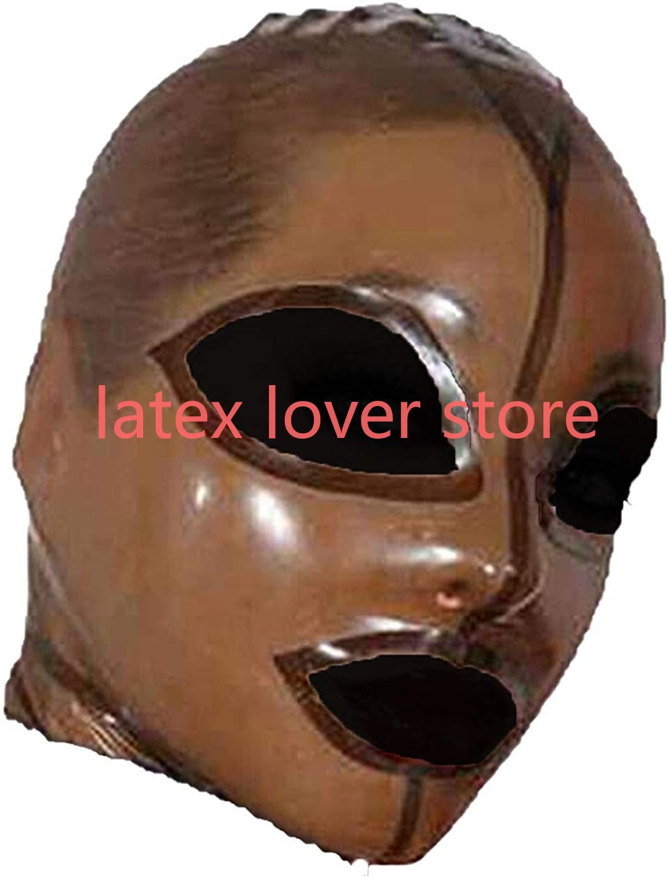 Latex Mask Transparen Brown Ru - Men Accessories To Wear review and price
