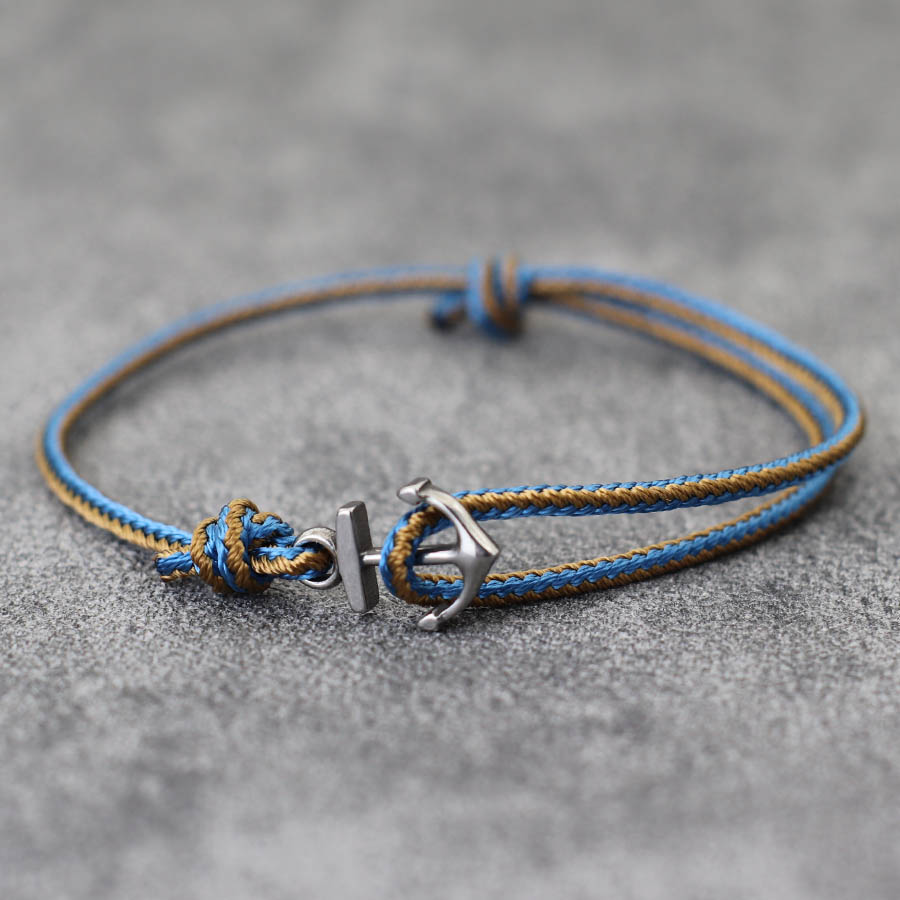 Minimalist Anchor Thin Rope Br - Men Accessories Wrist review and price