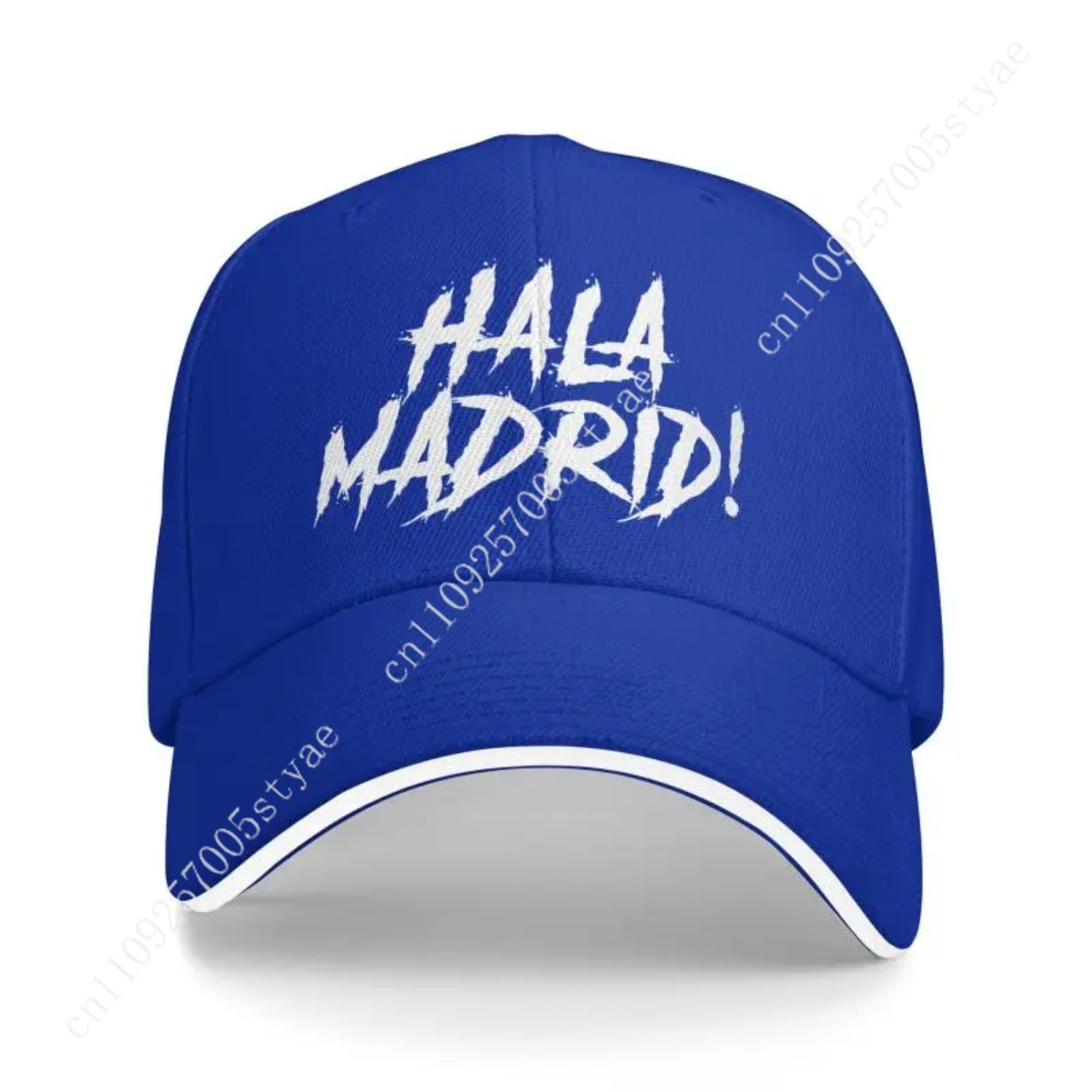 Hala Madrid Letters Print Sand - Hat Snapback Cap review and price