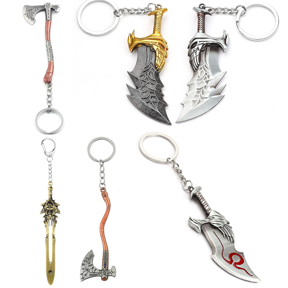 God of War 4 Kratos Sword Keyc - Men Accessories Chain review and price