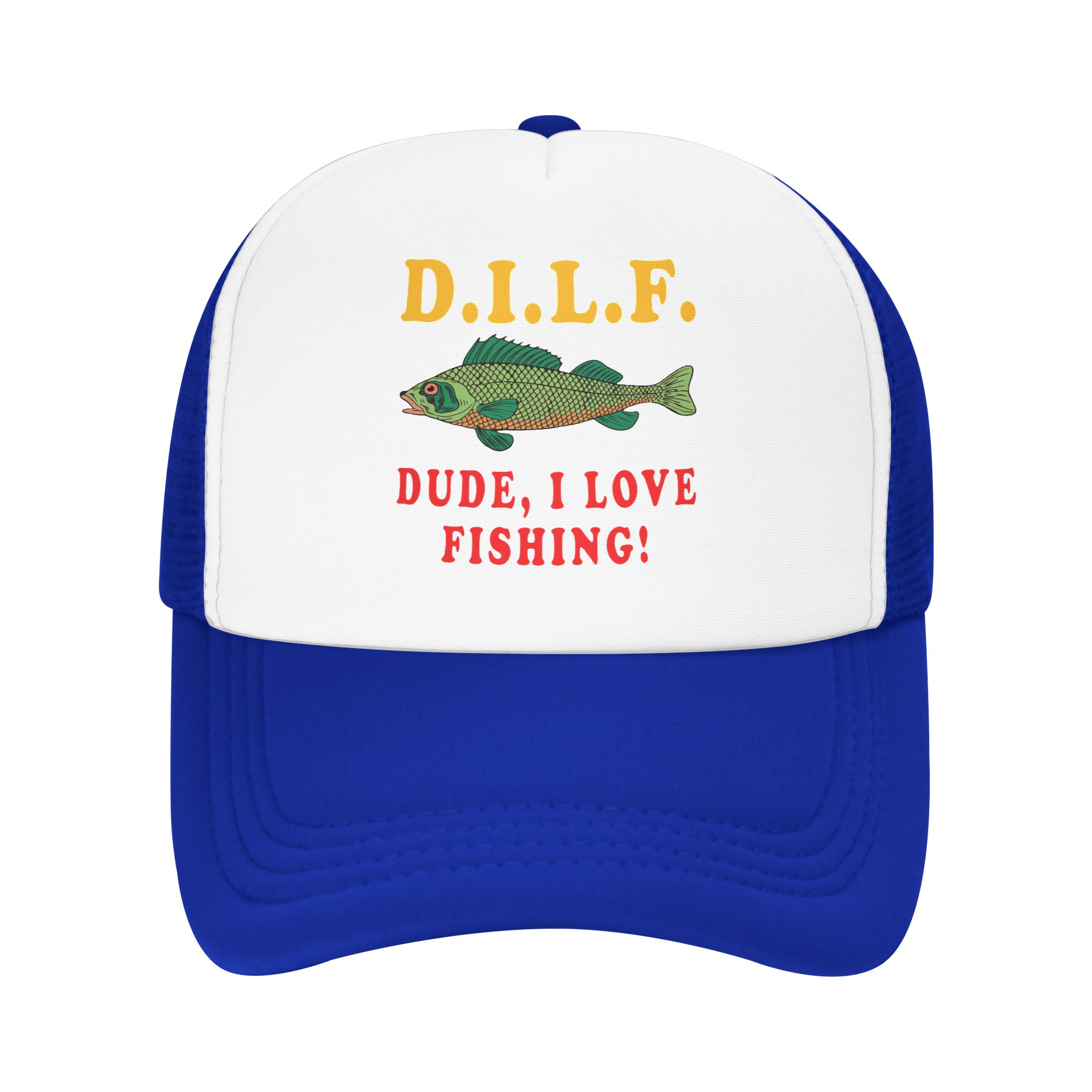 Dude I Love Fishing DILF   Mem - Hat Snapback Cap review and price