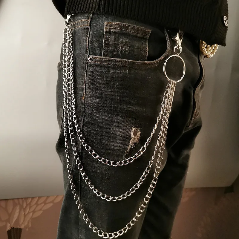 Layer Metal Belt Chain Punk Ho - Men Accessories Chain review and price