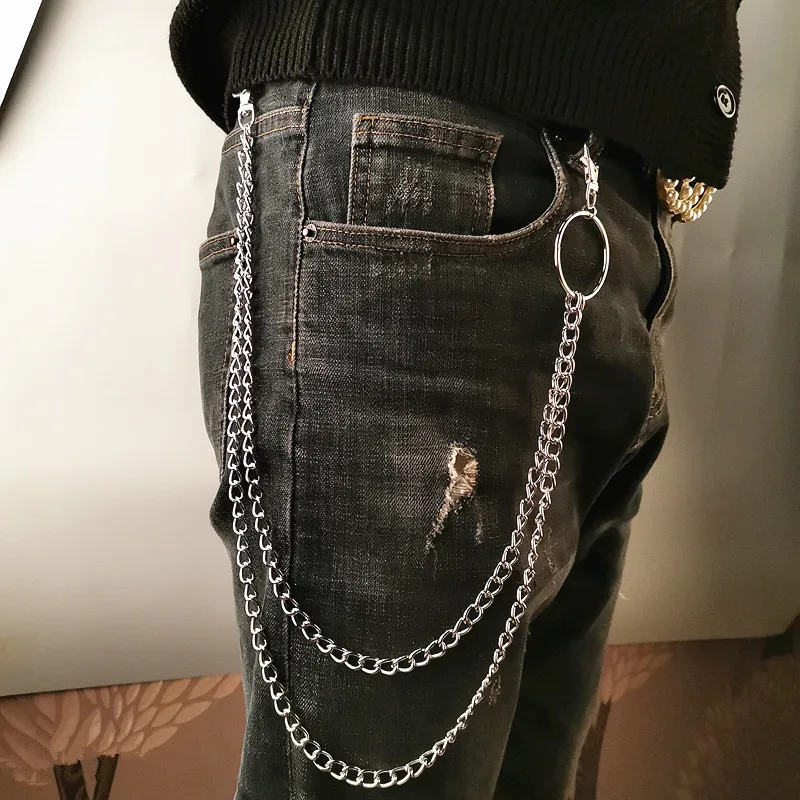 Layer Metal Belt Chain Punk Ho - Men Accessories Chain review and price