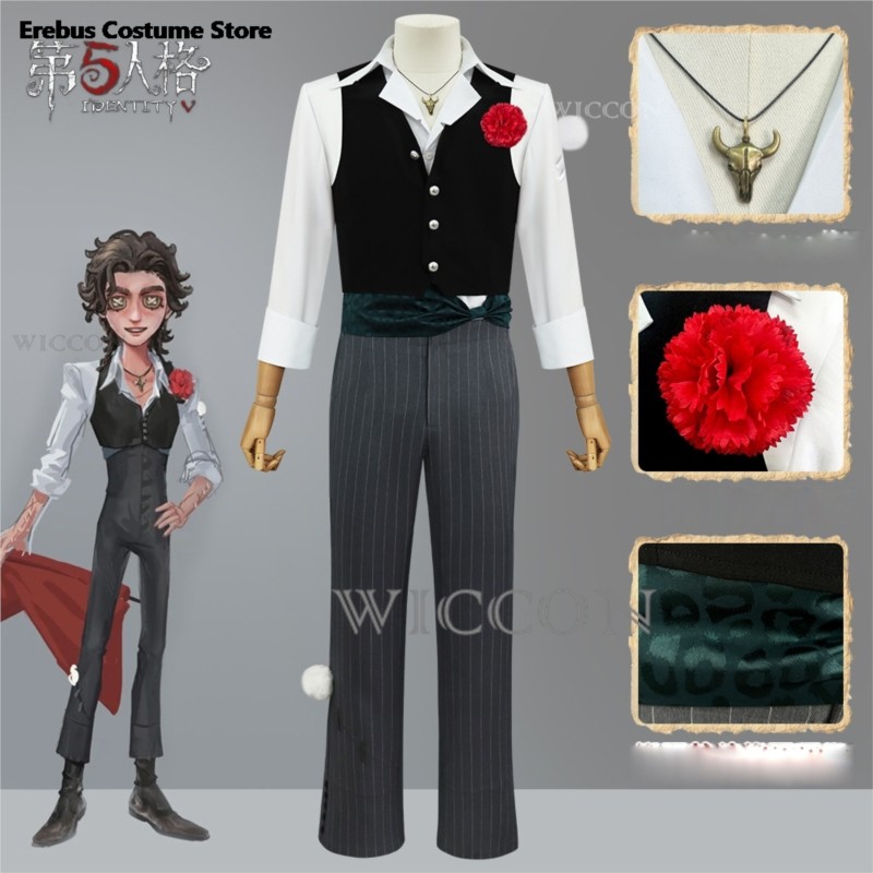 Adults Cosplay Game Game Ident - Men'S Suit Accessories review and price