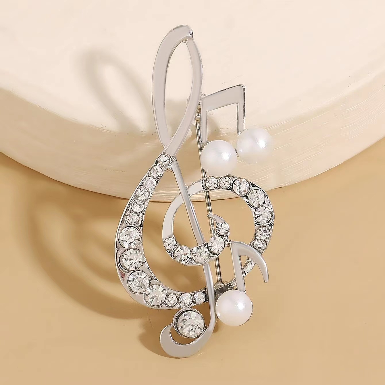 1Pc Elegant Musical Note Brooc - Men'S Accessories Gift Ideas review and price