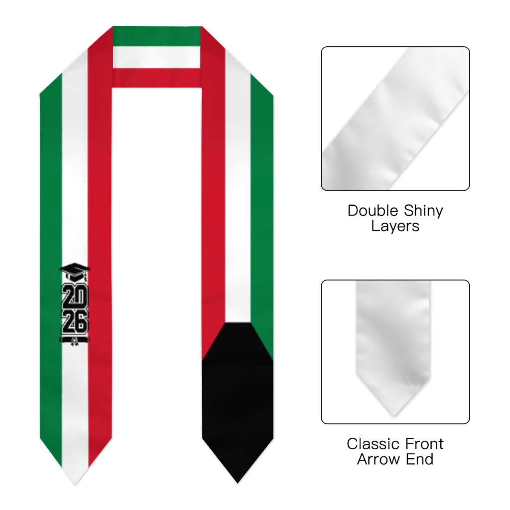 Class of 2026 Kuwait Flag Scar - Men Accessories Kuwait review and price