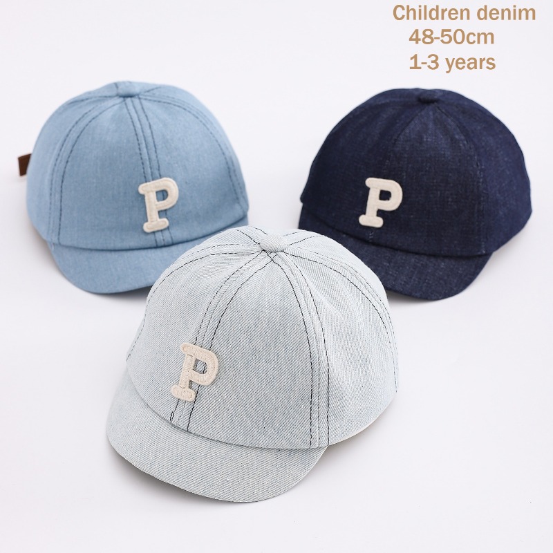 Kids Denim Baseball Cap 48-50c - Hat Snapback Cap review and price