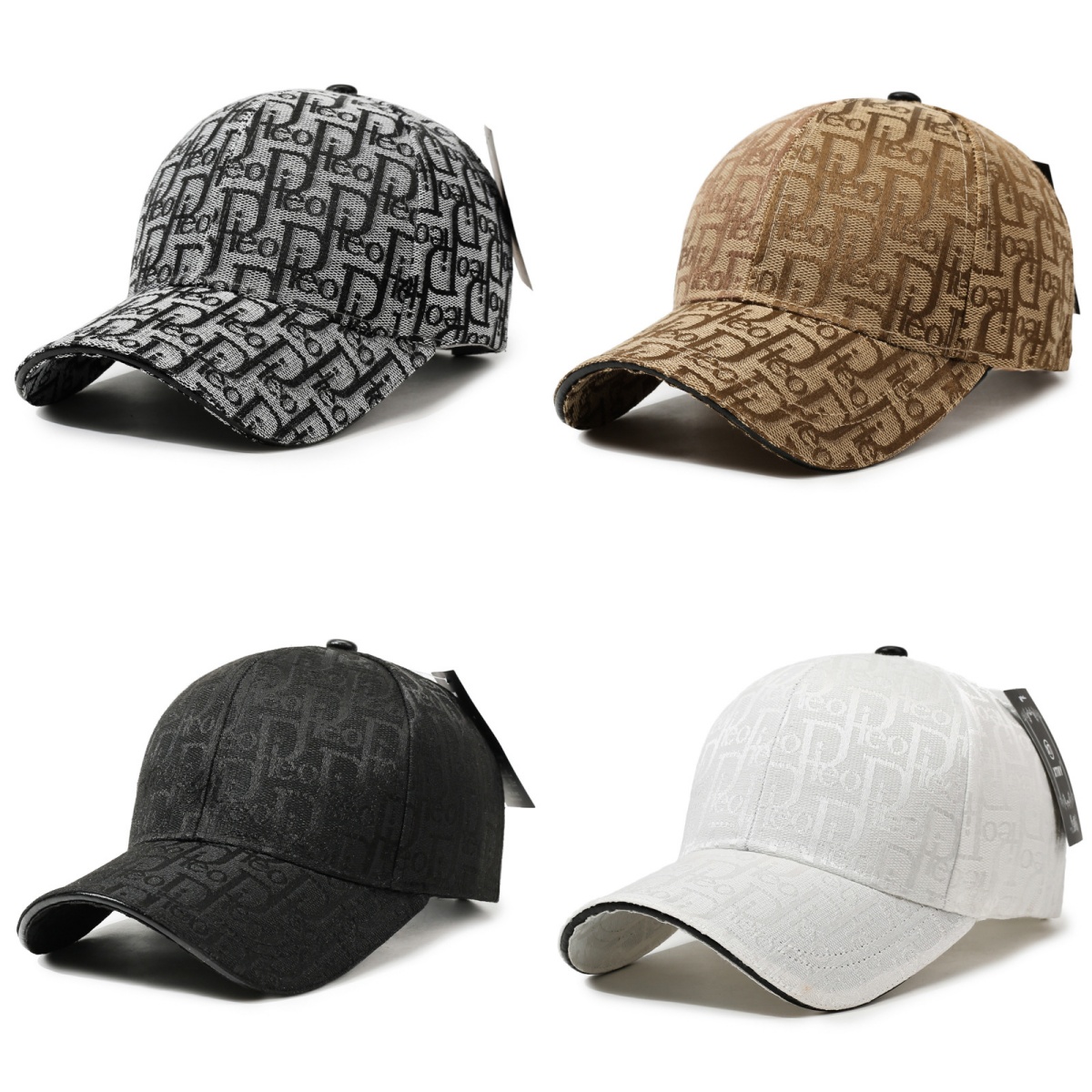 Vintage Jacquard Letter Print  - Hat Snapback Cap review and price