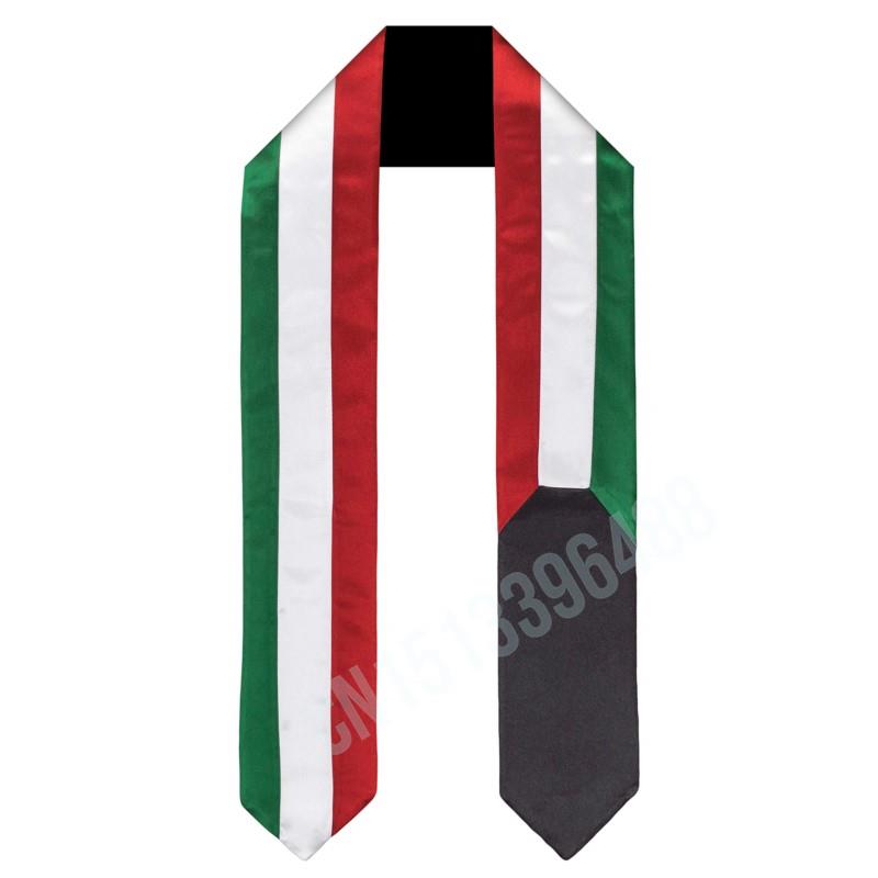 Kuwait Flag Scarf Top Print Gr - Men Accessories Kuwait review and price