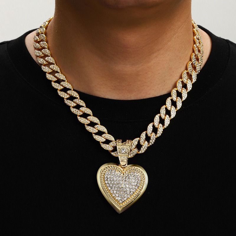 Trendy Minimalist Heart Pendan - Men'S Accessories Instagram review and price