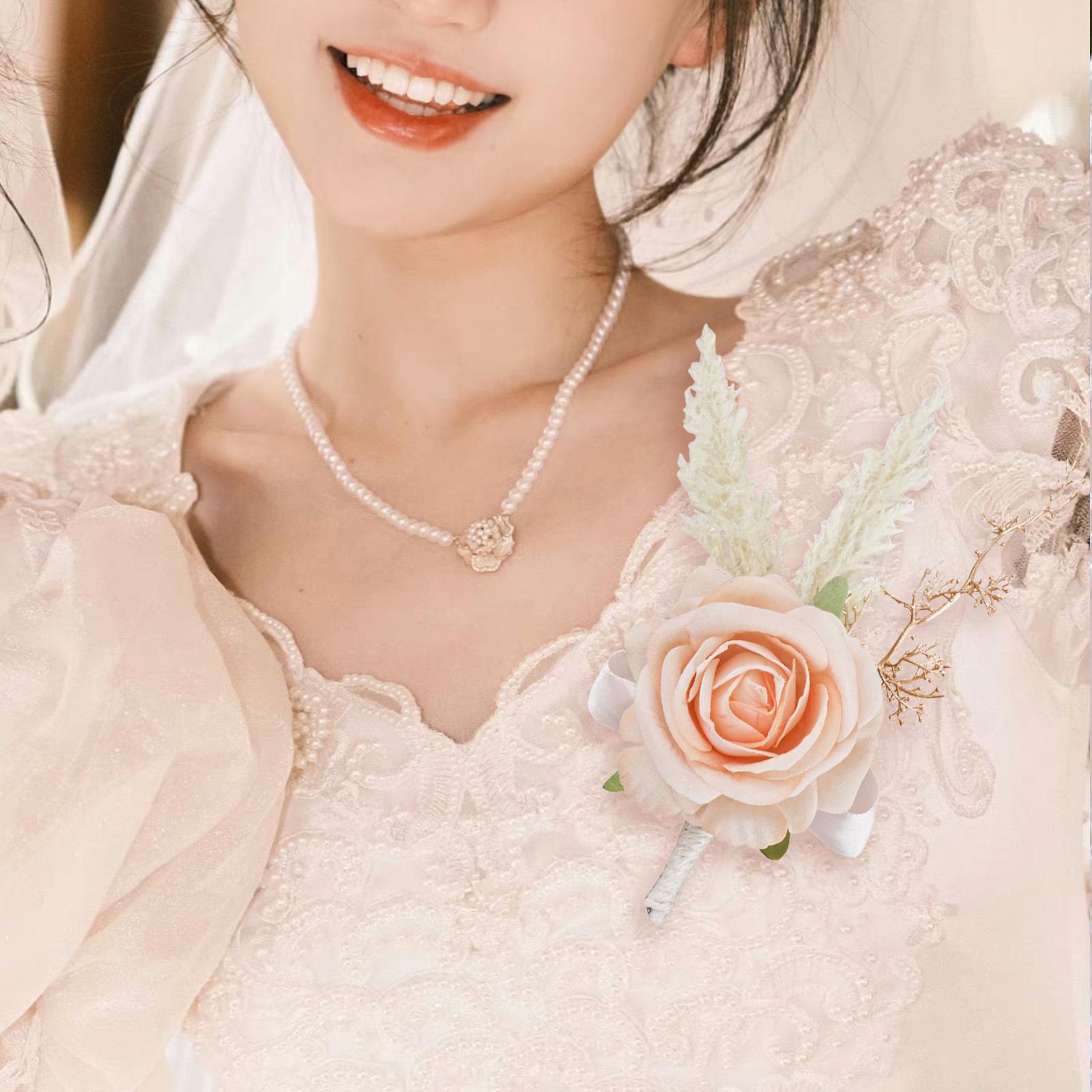 Elegant Rose Boutonniere Handm - Men'S Accessories Best review and price
