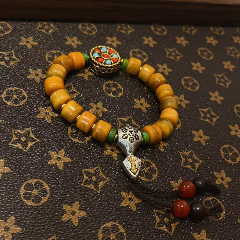 Yak Bone Matching Nepal Bracel - Men Accessories Nepal review and price