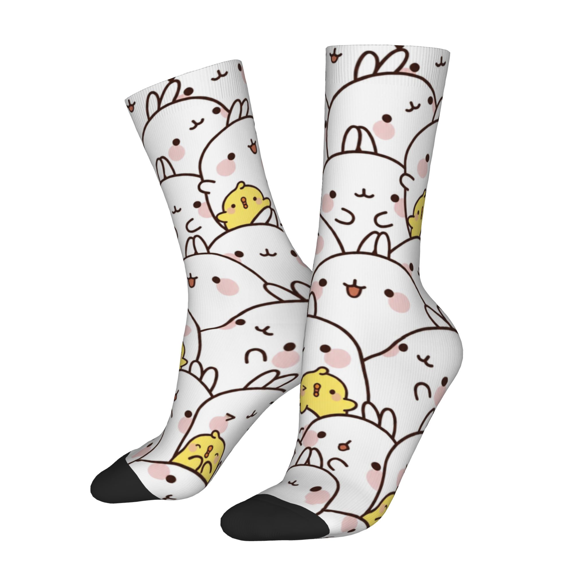 Men Women Molang cartoon Socks - Men'S Accessories Best review and price