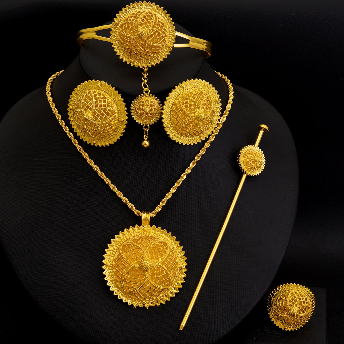 Africa Dubai Golden Color Jewe - Men'S Accessories Dubai review and price
