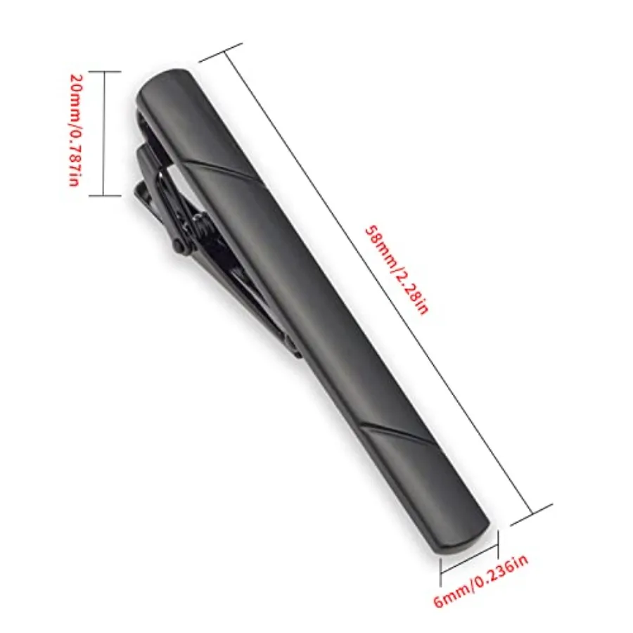 4Pcs Tie Clips For Men Tie Bar - Men'S Suit Accessories review and price
