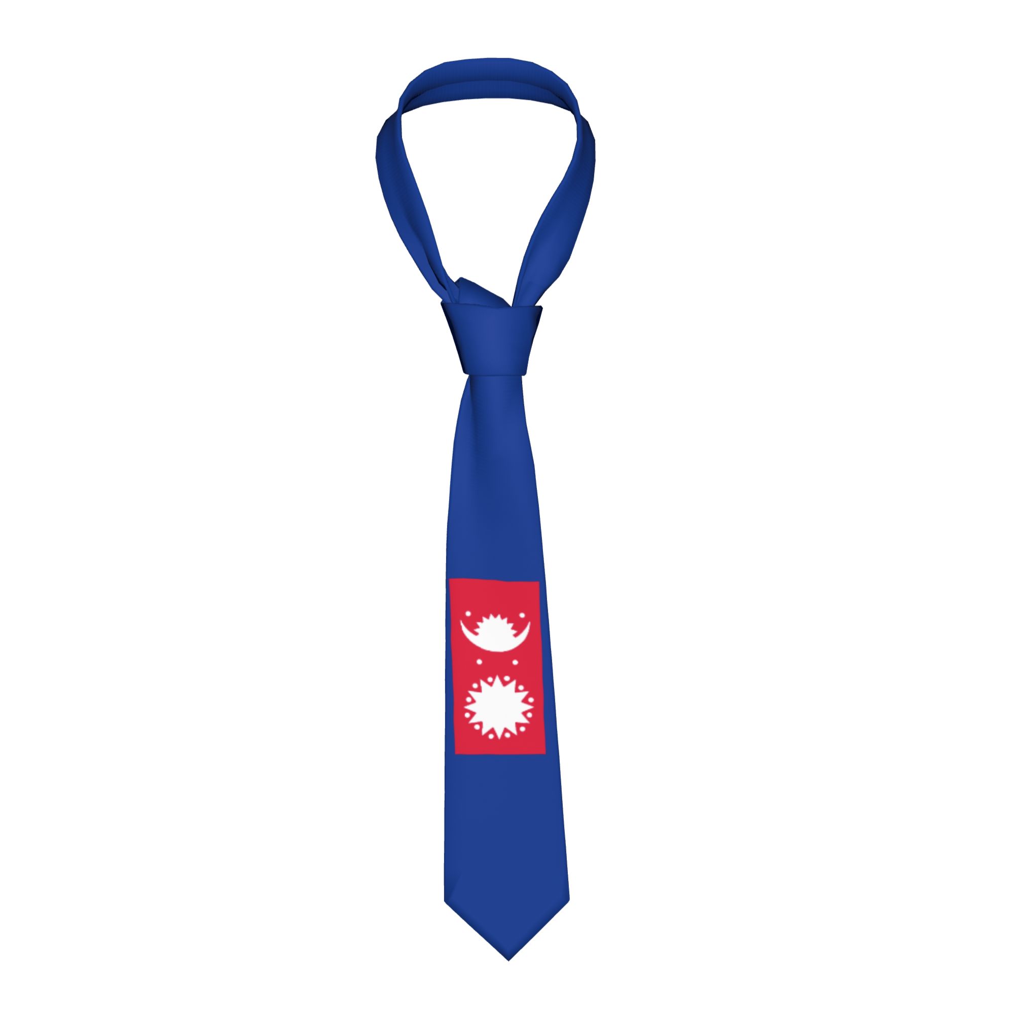Nepal National Flag Tie  Graph - Men Accessories Nepal review and price