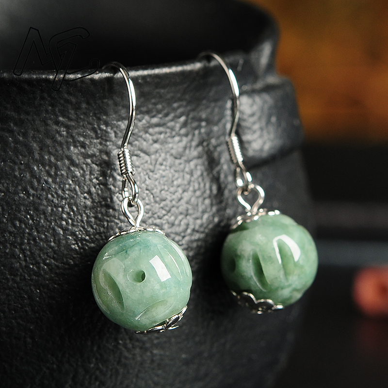 Natural Emerald Hollow Bead Ja - Men'S Accessories Drop Shipping review and price