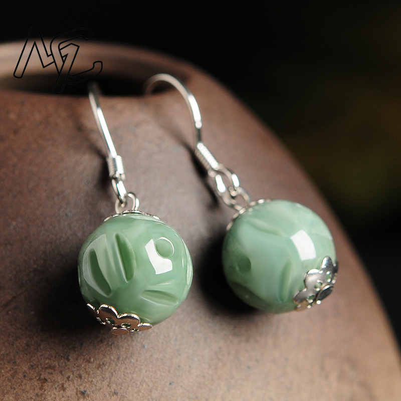 Natural Emerald Hollow Bead Ja - Men'S Accessories Drop Shipping review and price