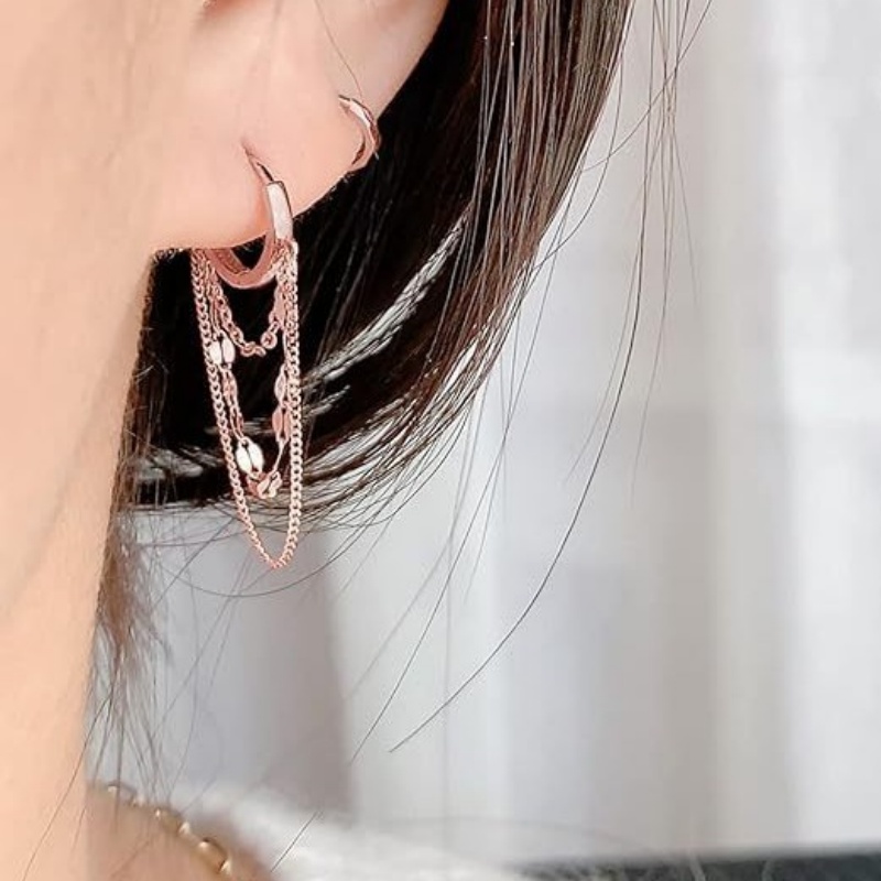 Punk Long Tassel Metal Chains  - Men'S Accessories Drop Shipping review and price