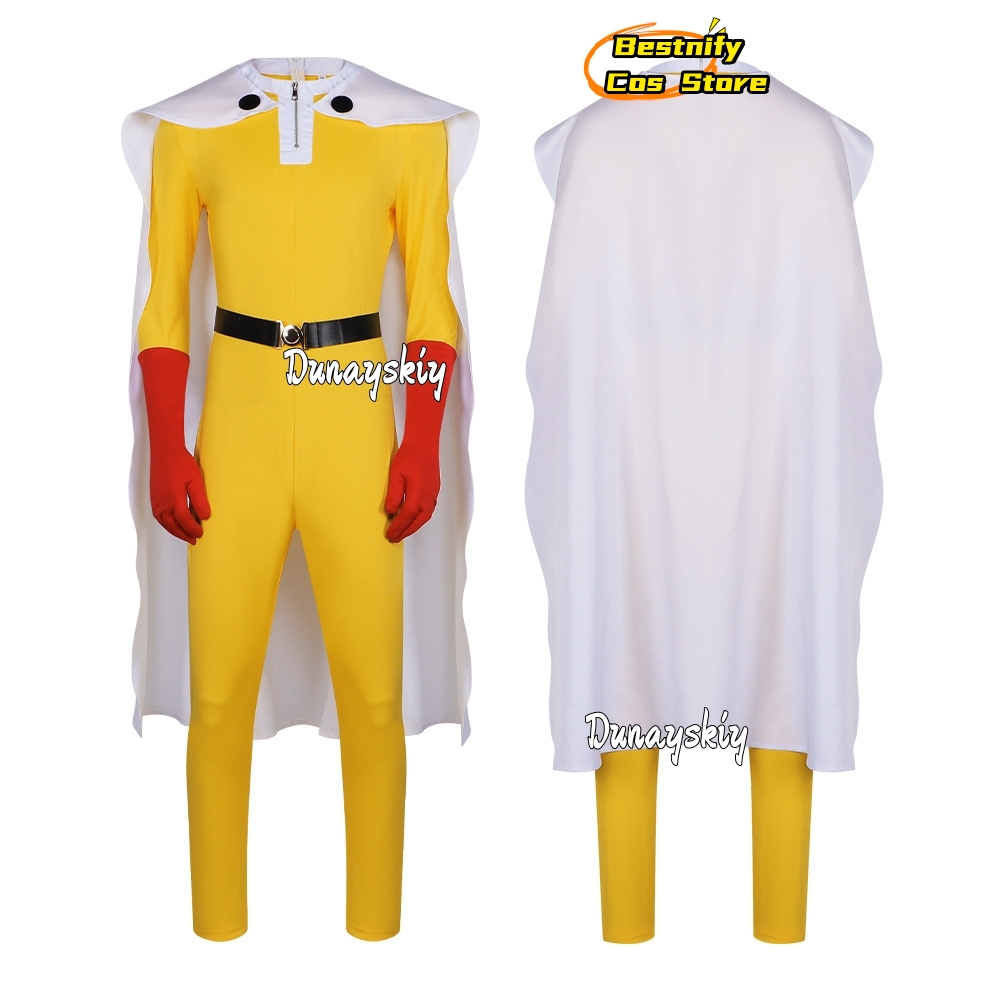 Saitama MAN Cosplay Jumpsuit C - Men'S Suit Accessories review and price