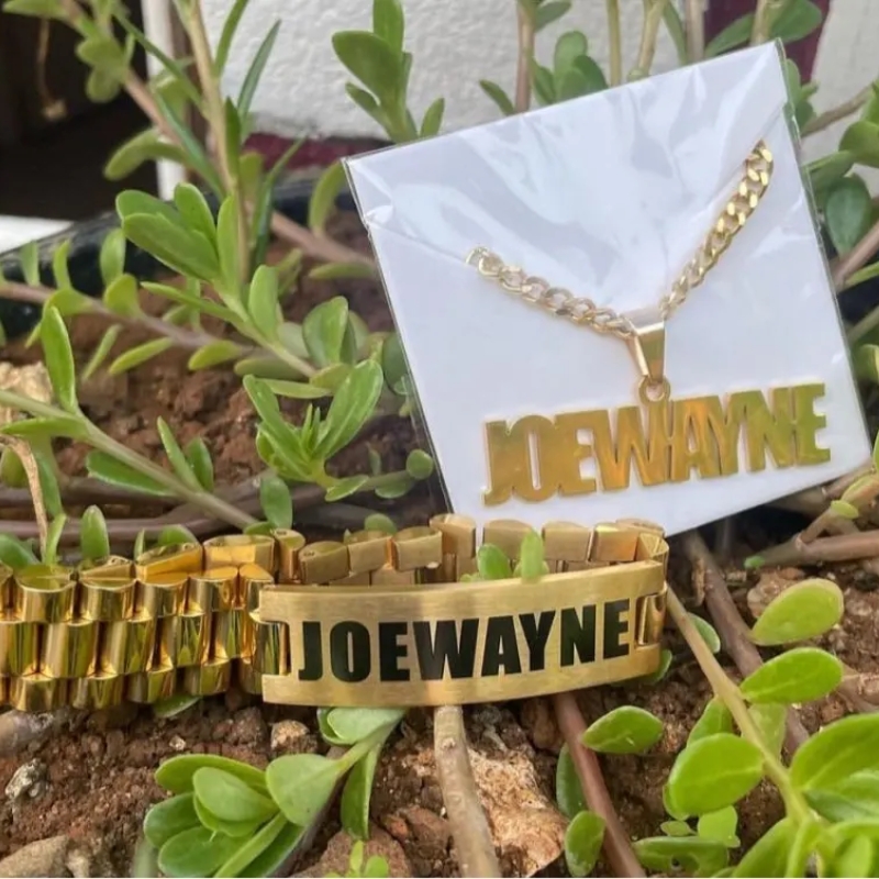 Custom Men Name Necklace Big B - Men Accessories Wrist review and price