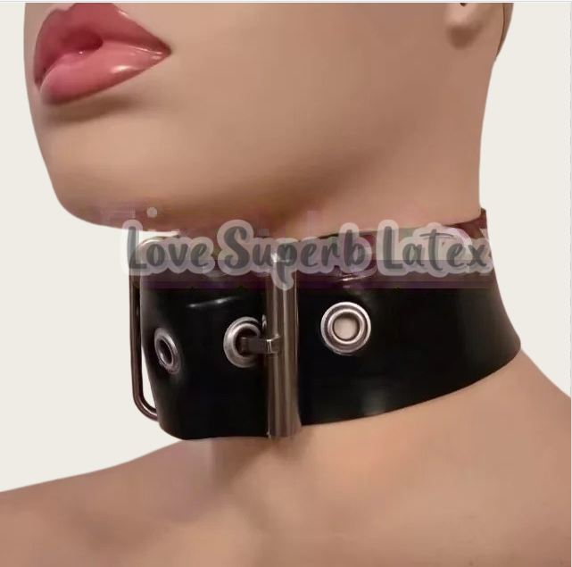 0.4mm Sexy Latex Neck Choker R - Men Accessories Chain review and price