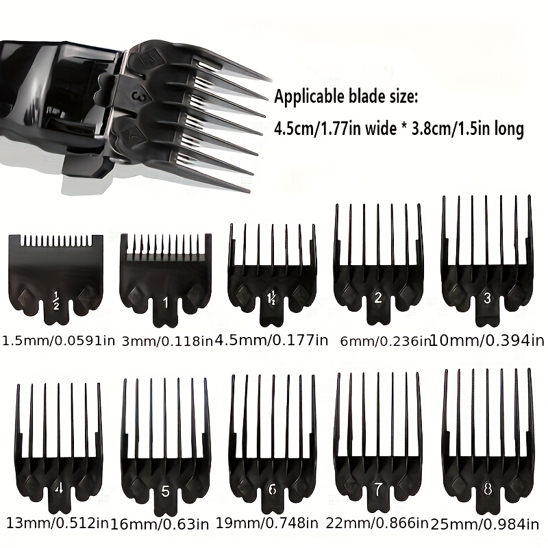 10Pcs Black Plastic Hair Clipp - Men Accessories Guide review and price