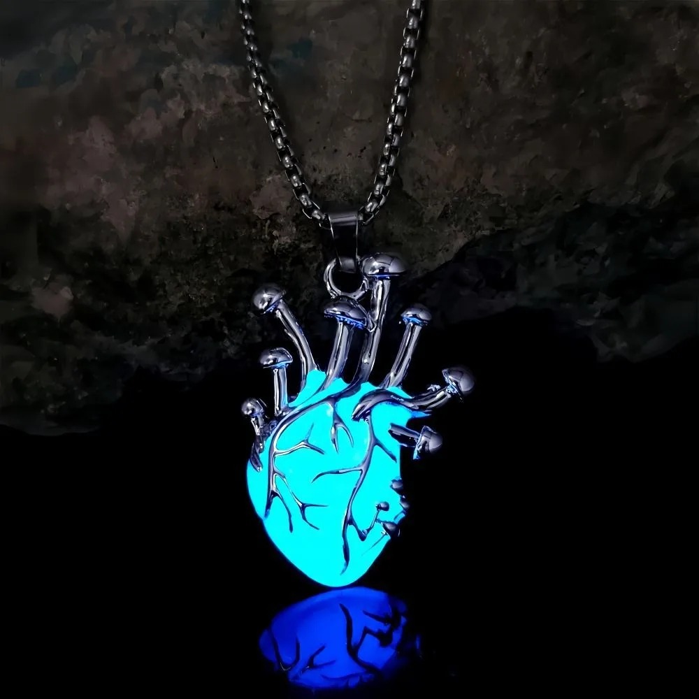 Heart Locket Glow in The Dark  - Men Accessories Locket review and price