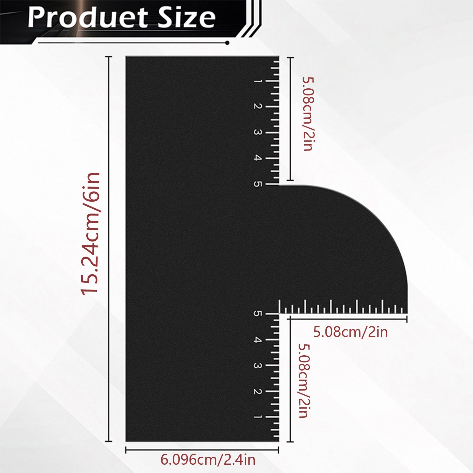 2Pcs Men Hair Styling Template - Men Accessories Guide review and price